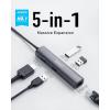 imageAnker USB C Hub Adapter 5in1 USB C Adapter with 4K HDMI Ethernet Port 3 30 Ports for MacBook Pro iPad Pro XPS Pixelbook and More
