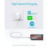 imageAnker USB C to Lightning Cable 321 USBC to Lightning Cable 6ftWhite MFi Certified for iPhone 13 Pro 12 Pro Max 12 11 X XS AirPods Pro Supports Power Delivery Charger Not Includedwhite