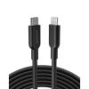 imageAnker USB C to Lightning Cable 321 USBC to Lightning Cable 6ftWhite MFi Certified for iPhone 13 Pro 12 Pro Max 12 11 X XS AirPods Pro Supports Power Delivery Charger Not IncludedBlack
