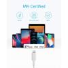 imageAnker USB C to Lightning Cable 321 USBC to Lightning Cable 6ftWhite MFi Certified for iPhone 13 Pro 12 Pro Max 12 11 X XS AirPods Pro Supports Power Delivery Charger Not Includedwhite