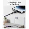 imageAnker USB C to Lightning Cable 6FTMFi Certified BioBased Charging Cord for iPhone 14 Seriesand MoreUSB 20PurpleBlack
