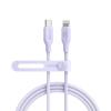 imageAnker USB C to Lightning Cable 6FTMFi Certified BioBased Charging Cord for iPhone 14 Seriesand MoreUSB 20PurplePurple
