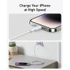 imageAnker USB C to Lightning Cable 6FTMFi Certified BioBased Charging Cord for iPhone 14 Seriesand MoreUSB 20PurpleWhite
