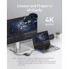 imageAnker USBC Hub USBC to 4Port USBC Adapter Multiport USB C Splitter USB 32 Display Hub with 100W Max PD ampamp Max 10Gbps Fast Data Transfer for MacBook Pro iPad Surface Pro Dell and More