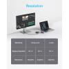 imageAnker USBC Hub USBC to 4Port USBC Adapter Multiport USB C Splitter USB 32 Display Hub with 100W Max PD ampamp Max 10Gbps Fast Data Transfer for MacBook Pro iPad Surface Pro Dell and More