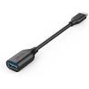 imageAnker USBC to USB31 Adapter USBC Male to USBA Female Uses USB OTG Technology Compatible with Samsung Galaxy Note 8 S8 S8 S9 iPad Pro 2018 Nexus 6P 5X LG V20 G5 and MoreUpgradeBlack