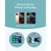 imageAnker Ultra Magnetic for iPhone 16 Pro Max Case with Sturdy 360 Ring Stand MilitaryGrade Shockproof iPhone 16 Pro Max Kickstand Compatible with MagSafeBlackPink