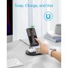 imageAnker Wireless Charging Station iPhone 16 Charger 533 Magnetic 3in1 Wireless Charging Stand 5 ft USBC Cable for iPhone 16151413 AirPods 32Pro Apple Watch 16 Watch Cable Not Included