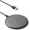 imageAnker 313 Wireless Charger Pad QiCertified 10W Max Fast Charging for Samsung Compatible with iPhone 16 Plus15 Plus14 Plus12 AirPods No AC Adapter Not MagSafe Magnetic Charging CompatibleBlack