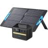 imageAnker 535 Portable Power Station 512Wh Solar Generator Solar Panel Optional with LiFePO4 Battery Pack 500W 9Port Powerhouse 4 AC Outlets 60W USBC PD Output for Outdoor Camping RVAnker SolixAnker PowerHouse 5351100W Solar Panel