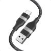 imageAnker Car Carplay Cable for iPhone 17 16 Pro Max Plus Upcycled Braided USB A to USB C Car Charger Cord for Samsung Note20 and More 3FT BlackBlack