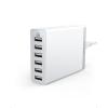 imageAnker Charger 60W 6 Port USB Charging Station PowerPort 6 Multi USB Charger for iPhone 1413 Series iPad ProAirMini Galaxy S23S22S21 Note 20 Ultra LG HTC and MoreArctic White