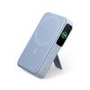 imageAnker MagGo Power Bank Qi2 Certified 15W Ultra Fast MagSafe Compatible Mobile Charger 10000mAh Battery with Smart Display ampamp Foldable Stand for iPhone 17161514 Includes USBC CableBlue
