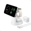 imageAnker MagSafe Charger Compatible MagGo 3in1 Charging Station Nano Charging Stand Qi2 Certified 15W Magnetic Wireless Charger Dock for iPhone17161514 Apple WatchAirPods Adapter IncludedWhite