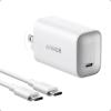 imageAnker Nano Charger 100W Foldable MacBook Charger for iPhone 17 Series and All USB C Devices 6ft USBC Cable Included Compatible with MagSafeWhite