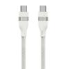 imageAnker Nano USB C Cable 240W 6FT Flexible MultiColor Braided Cord Fast Charging Type C Charger for iPhone 17 Series MacBook Pro and MoreWhiteWhite