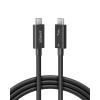 imageAnker Thunderbolt 4 Certified USB C to USB C Cable 8K4K Display40Gbps Compatible with USB4 Thunderbolt 43 for MacBook iPhone 16240W 23FT66FT