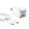 imageAnker USB C Charger Block 20W PIQ 30 Compact Fast Charging for iPhone 1615 and More Series Galaxy Pixel 43 iPad White 1 Packampamp1 CableWhite