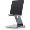 imageAnker USB C Hub for iPad 551 USBC Hub 8in1 with Foldable Tablet Stand 4K HDMI 2 USBA Data Ports for iPad Pro 5th GenAir 5th GenMini 6th and Later Silver