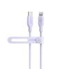 imageAnker USB C to Lightning Cable 6FTMFi Certified BioBased Charging Cord for iPhone 14 Seriesand MoreUSB 20PurplePurple