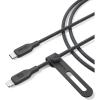 imageAnker USB C to Lightning Charging Cable 541 Organic Nylon Charging CableMFi Certifiedfor iPhone 14 PlusPro Max 13 Pro 12 11 X XS XRBlack