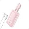 imageAnker Zolo Power Bank 10000mAh 30W Max Fast Portable Charger with Builtin USBC and MFi Certified Lightning Cables USBCampampA Battery Pack for iPhone 1615 Series MacBook GalaxyPink