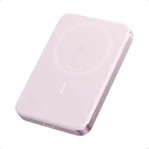 imageAnker MagGo Power Bank UltraSlim 10000mAh Magnetic Battery Pack Qi2 Certified 15W UltraFast MagSafe Compatible Portable Charger Ergonomic Design for iPhone17161514 Series OnlyNot for PixelPink