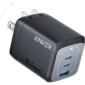 imageAnker Prime 67W USB C Charger Anker GaN Wall Charger 3Port Compact Fast PPS Charger For MacBook ProAir Pixelbook iPad Pro iPhone 1716Pro Galaxy S23S22 Note20 Pixel Apple Watch and More
