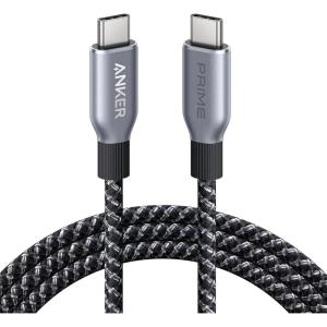 imageAnker Prime USB C to USB C Cable 240W Fast Charging Cord UpcycledBraided Nylon with 100Year Bend Durability for iPhone 17 Series MacBook Galaxy S246 FT6FT
