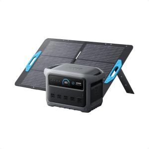 imageAnker SOLIX C1000 Gen 2 Portable Power Station 2000W Peak 3000W Solar Generator Full Charge in 49 Min 1024Wh LiFePO4 Battery for Home Backup Power Outages and Camping Optional Solar PanelAnker SOLIX C1000 Gen2 with 100W Solar Panel