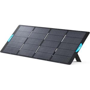 imageAnker SOLIX PS400 Solar Panel with Adjustable Kickstand 400W Foldable Portable Solar Charger IP67 Waterproof Smart Sunlight Alignment for Camping RVs and Blackouts400W Solar Panel