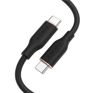 imageAnker USB C Cable 100W Type C Flow Cord Fast Charging for iPhone 17 Series MacBook Pro 2020 and More USB 20 6FT BlackBlack
