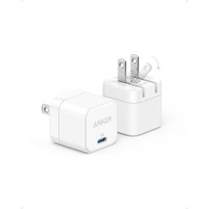 imageAnker USB C Charger with Foldable Plug 20W USB C Charger Block for iPhone 1716 15 and More Series Galaxy Pixel iPad 2 Pack Cable Not Included