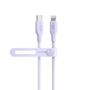 imageAnker USB C to Lightning Cable 6FTMFi Certified BioBased Charging Cord for iPhone 14 Seriesand MoreUSB 20PurplePurple