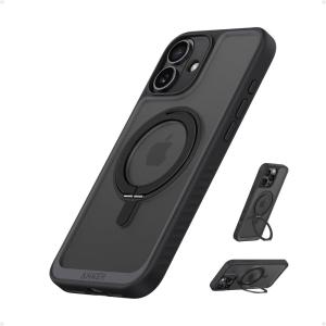 imageAnker Ultra Magnetic for iPhone 16 Pro Max Case with Sturdy 360 Ring Stand MilitaryGrade Shockproof iPhone 16 Pro Max Kickstand Compatible with MagSafeBlackBlack