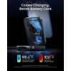 imageAnker Prime 3in1 Wireless Charging Station MagSafe Charger Stand Compatible Qi22 25W Certified PalmSized Foldable Charger for iPhone 1716 Apple Watch AirPods NonBattery Adapter Included