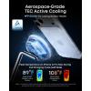 imageAnker Prime MagSafe Charger Compatible 3in1 Charging Station Qi2 25W Certified Wireless Charger Dock Stand Smart Display with TEC Active Cooling for iPhone 17 Apple Watch AirPods WhiteWhite