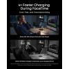 imageAnker Prime MagSafe Charger Compatible 3in1 Charging Station Qi2 25W Certified Wireless Charger Dock Stand Smart Display with TEC Active Cooling for iPhone 17 Apple Watch AirPods WhitePhantom Gray