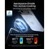 imageAnker Prime MagSafe Charger Compatible 3in1 Charging Station Qi2 25W Certified Wireless Charger Dock Stand Smart Display with TEC Active Cooling for iPhone 17 Apple Watch AirPods WhitePhantom Gray