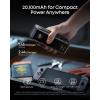 imageAnker Prime Power Bank Black Myth Wukong Edition 20100mAh 3Port Portable Charger with 220W TwoWay Power TSAApproved App Control for MacBook iPhone 1716 Series and More Base Not IncludedPhantom Black
