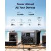 imageAnker SOLIX C1000 Portable Power Station with 100W Solar Panel 1800W Solar Generator 1056wh LFP LiFePO4 Battery 6 AC Outlets Up to 2400W for Home Power Outages and Outdoor CampingSOLIX C1000