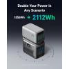 imageAnker SOLIX C1000 Portable Power Station with 100W Solar Panel 1800W Solar Generator 1056wh LFP LiFePO4 Battery 6 AC Outlets Up to 2400W for Home Power Outages and Outdoor CampingSOLIX C1000