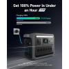 imageAnker SOLIX C1000 Portable Power Station with 100W Solar Panel 1800W Solar Generator 1056wh LFP LiFePO4 Battery 6 AC Outlets Up to 2400W for Home Power Outages and Outdoor CampingWaterResistant BagSOLIX C1000