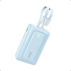 imageAnker Zolo Power Bank 2025 Upgraded Version 45W Max Fast Charging 20000mAh Battery Pack Dual Builtin USBC Cables USBCampA Port for iPhone 1716 Series Galaxy MacBook and MoreBlue