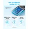 imageAnker Zolo Power Bank 2025 Upgraded Version 45W Max Fast Charging 20000mAh Battery Pack Dual Builtin USBC Cables USBCampA Port for iPhone 1716 Series Galaxy MacBook and MoreBlue