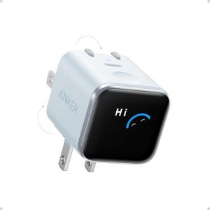 imageAnker Smart Display ChargerAnker Nano 45W Fast Charging USB C Charger with Smart RecognitionBuiltin Care ModeCompact with 180 Foldable Plugfor iPhone 171615 SeriesMacBookApple WatchBlackBlue