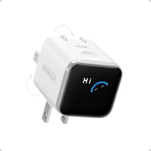 imageAnker Smart Display ChargerAnker Nano 45W Fast Charging USB C Charger with Smart RecognitionBuiltin Care ModeCompact with 180 Foldable Plugfor iPhone 171615 SeriesMacBookApple WatchBlackWhite