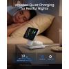 imageAnker Prime 3in1 Charging Station AirCool Wireless Charger Qi2 25W Certified PalmSized Foldable MagSafe Charger Compatible with iPhone 17 Apple Watch AirPods NonBattery with AdapterRadiant White