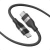 imageAnker Nano USB C Cable 240W Flexible MultiColor Braided Cord Fast Charging Type C Charger for iPhone 17 Series MacBook Pro and More Black 10ftBlack