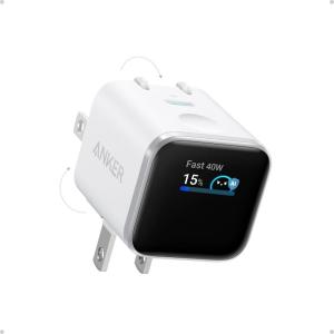 imageAnker Smart Display Charger Anker Nano USB C Charger Block 45W Max GaN Phone Charger180 Foldable PlugSmart RecognitionBuiltin Care Modefor iPhone171615NonBatteryOne USBC PortNo CableWhite